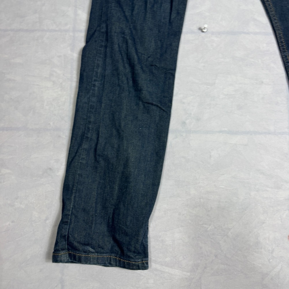 Levi's 511 Mens Straight Leg Jeans Blue‎ Denim Dark Wash 5-Pocket W32 L32 - Picture 8 of 16